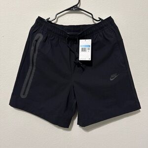 Nike Tech Woven Shorts Casual Lounge Black Men's Size Medium